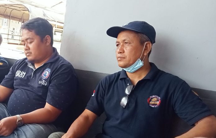 Sam Haris, dihadapan para awak media, foto: (Arifin/pikiranrakyat.org)