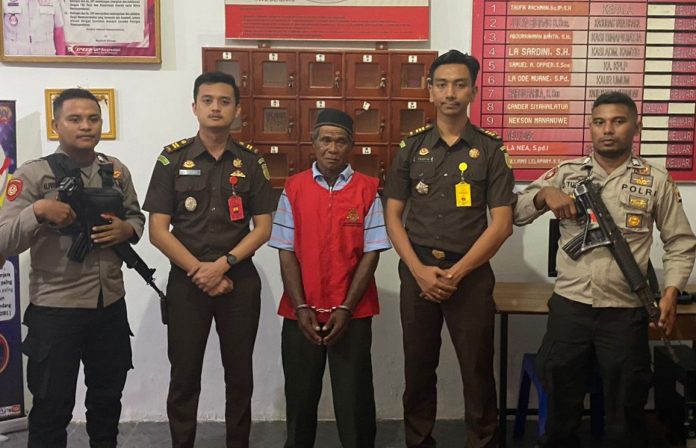 Keterangan foro: Eksekusi pelaku pemalsuan Sertipikat Tanah oleh Kejari Kabupaten Seram Bagian Barat Provinsi Maluku (dok.istimewa)