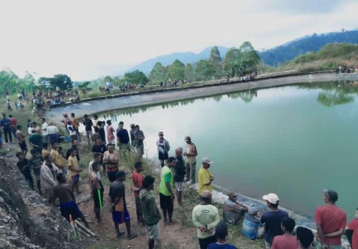 Embung di Desa Ponto Ara (dok.istimewa)