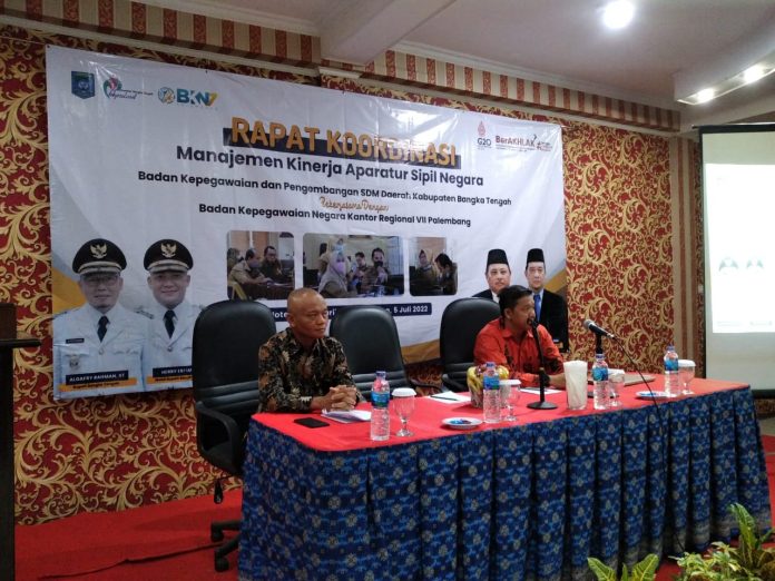 Keterangan foto: Pemkab Bateng gelar Rakor (dok.istimewa)