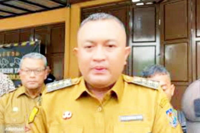 Bupati Bogor, Rudi Susmanto, saat terkonfirmasi oleh media. (ist)